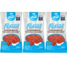 Confeito Granulado Vermelho Gourmet Flocos Macio Kit 3 Pacotes