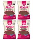 Confeito Miçanga Brigadeiro Kit 4 Pacotes Mix
