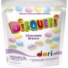 Confeitos Disqueti Chocolate Branco 100g Dori