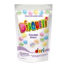 Confeitos Disqueti Chocolate Branco Dori 100g Confeitos Disqueti Chocolate Branco Dori 100g