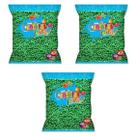 Confeitos Sprinkles Bolinha Maçã Verde Kit com 1,5kg