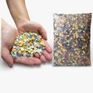 Confete Carnaval Folia Festa Kit 3pct - 300g Total Bloquinho Confete Carnaval Folia Festa Kit 3pct - 300g Total Bloquinho
