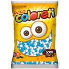Confete Chocolate Coloreti Azul e Branco - 500g