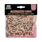 Confete Metalizado para Balão Quadrado Rosa Ouro - 25g