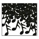 Confetti Beistle Music Notes Black 28 ml, 1 pacote