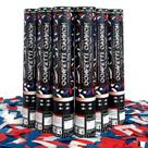 Confetti Cannons Confetti Sky 12", pacote com 6 cores patrióticas