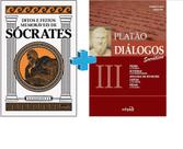 Conheça O Grande Pensador Sócrates Pai Da Filosofia Em Dois Livros sobre o Grande Mestre