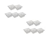 CONJ 10 CUBAS Gastronômicas Em POLICARBONATO GN 1/6X65 mm 900/1000 ml Sem TAMPA CAMBRO CONJ 10 CUBAS Gastronômicas Em POLICARBONATO GN 1/6X65 mm 900/1000 ml Sem TAMPA CAMBRO