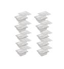 CONJ 10 CUBAS Gastronômicas Em POLICARBONATO GN 1/6X65 mm 900 ml + 10 TAMPAS POLI Com ABERTURA Para COLHER CAMBRO CONJ 10 CUBAS Gastronômicas Em POLICARBONATO GN 1/6X65 mm 900 ml + 10 TAMPAS POLI Com ABERTURA Para COLHER CAMBRO