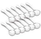Conj 12 Colheres Eco Para BUFFET, SORVETERIA, AÇAI Transparente 15,5 cm SB