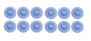 Conj 12 Válvulas Removíveis GRANDE NSF AZUL Para Molhos e Caldas de Consistência GROSSA Para Bisnaga FIFO Bootle Canadá Original