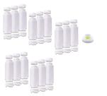 Conj 15 Bisnagas 710 ml (24 Oz) FIFO Bootle Canadá Original Bico NSF Com Válvula Removível AMARELA Para Molhos e Caldas de Consistência MÉDIA