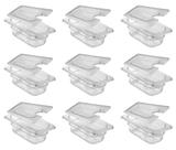 Conj 15 Cuba Gastronômica Policarbonato GN 1/9X65 mm 590 ml Com TAMPA Com ABERTURA CAMBRO Conj 15 Cuba Gastronômica Policarbonato GN 1/9X65 mm 590 ml Com TAMPA Com ABERTURA CAMBRO