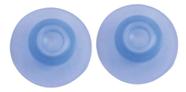 Conj 2 Válvulas Removíveis GRANDE NSF AZUL Para Molhos e Caldas de Consistência GROSSA Para Bisnaga FIFO Bootle Canadá Original
