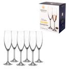 Conj. 24 Taças Champagne Cristal Bohemia 200ml (F3222)