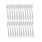 Conj 24 un garfo inox mesa america