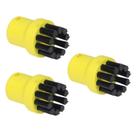 Conj 3 Escovas Amarelas P/ Limpador a Vapor Karcher Sc1010, Sc1020 e Sc2500 Original Conj 3 Escovas Amarelas P/ Limpador a Vapor Karcher Sc1010, Sc1020 e Sc2500 Original