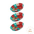 Conj 3 Travessa Oval Vidro 2,4L Nadir Forno Freezer Sempre Conj 3 Travessa Oval Vidro 2,4L Nadir Forno Freezer Sempre