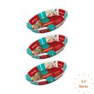 Conj 3 Travessa Oval Vidro 3,2L Nadir Forno Freezer Almoço Conj 3 Travessa Oval Vidro 3,2L Nadir Forno Freezer Almoço