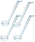 CONJ 4 CONCHAS PARA SERVIR TRANSPARENTE POLICARBONATO 26,8 cm CAMBRO CONJ 4 CONCHAS PARA SERVIR TRANSPARENTE POLICARBONATO 26,8 cm CAMBRO