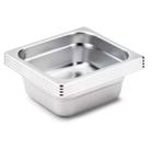 CONJ 4 CUBAS Gastronômicas Em INOX GN 1/6x65 mm 1 Litro Sem TAMPA SB