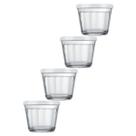 Conj. 4 Tigelas De Vidro Americano 350ml C/Tampa Nadir Conj. 4 Tigelas De Vidro Americano 350ml C/Tampa Nadir