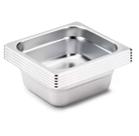 CONJ 5 CUBAS Gastronômicas Em INOX GN 1/6x65 mm 900 ml Sem TAMPA SB CONJ 5 CUBAS Gastronômicas Em INOX GN 1/6x65 mm 900 ml Sem TAMPA SB