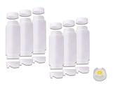 Conj 6 Bisnagas 355 ml (12 Oz) FIFO Bootle Canadá Original Bico NSF Com Válvula Removível AMARELA Para Molhos e Caldas de Consistência MÉDIA