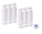 Conj 6 Bisnagas 710 ml (24 Oz) FIFO Bootle Canadá Original Bico NSF Com Válvula Removível AZUL ESCURO Para Molhos e Caldas de Consistência GROSSA