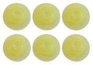 Conj 6 Válvulas Removíveis MÉDIA NSF AMARELA Para Molhos e Caldas de Consistência MÉDIA Para Bisnaga FIFO Bootle Canadá Original