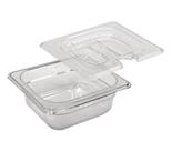 Conj 7 Cuba Gastronômica Policarbonato GN 1/6X65 mm 1,0L com Tampa COM Abertura