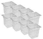 CONJ 8 CUBAS Gastronômicas Em POLICARBONATO GN 1/6X150 mm 2,2 Litros Sem TAMPA CAMBRO CONJ 8 CUBAS Gastronômicas Em POLICARBONATO GN 1/6X150 mm 2,2 Litros Sem TAMPA CAMBRO