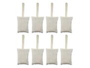 Conj 8 sacos aromaticos antimofo c/ cedro natural roupas