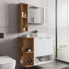 Conj Banheiro Gabinete Ibiza 2076116 Branco Naturalle