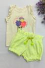 Conj. blusa c/ short day dream p-gg mc 31061 iaze Conj. blusa c/ short day dream p-gg mc 31061 iaze