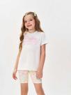 Conj blusa e ciclista cinti