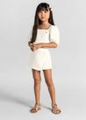 Conj. blusa e shorts saia poá/tam: 4