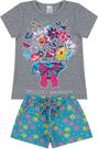Conj. Blusa Flores e Shortinho Floral de Cotton - Kappes