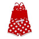 Conj. Body de Alcinha e shortinho Estampado.