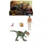 Conj. Boneco Articulado Jurassic World Teoria do Caos Yasmina Monolofosarurus