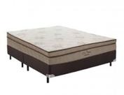 conj. box+colchao casal ortobom pro vida molas ensacadas super pocket