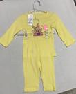 Conj. Camisa/Calca Longo Canelado Liso Masc/Fem 100% Algodao P M G GG