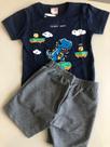 Conj. camiseta bermuda tam: 2/masc Conj. camiseta bermuda tam: 2/masc