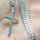 Conj. Corrente E Pulseira Grumet Masc. Prata Maciça 925 4mm