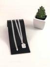 Conj. Corrente Ping E Pulseira Grumet Prata 925 Infantil Conj. Corrente Ping E Pulseira Grumet Prata 925 Infantil
