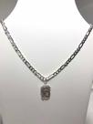 Conj. Corrente Ping. Face Pulseira Prata 925 60 Cm 20 Cm