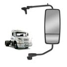 Conj Espelho para MB Atron 1635 Convexo Bifocal Lado Direito