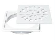 Conj Grelha + Porta Grelha Quad 150 X 150 Pvc Br Conj Grelha + Porta Grelha Quad 150 X 150 Pvc Br
