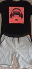 Conj inf masc short+blusa Conj inf masc short+blusa