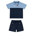 Conj. Infantil c/ Camisa Polo Bermuda Ref. 70092 Colorittá